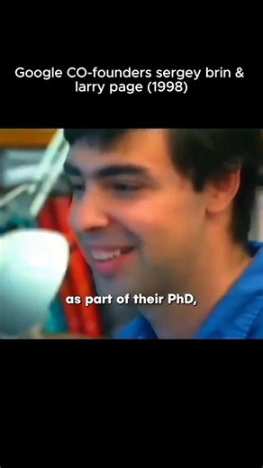 Oladipupo ezekiel on Instagram: "1996: Two Stanford PhD students, Larry Page and Sergey Brin, kick off a side research project that barely anyone notices. 1998: Sun Microsystems co-founder Andy Bechtolsheim takes one look at their demo, pulls out a checkbook, and writes $100,000 on the spot—before the company even has a name. That single check turned a dorm-room experiment into Google—the most powerful tech empire on Earth. Media: Connected TV"