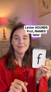 Most parents teach their kids the traditional alphabet letter names first. But, to give your child the best start in reading, focus on teaching them letter SOUNDS first! I’ve got a course that will guide you through the steps to take to get your child reading their first words in a matter of weeks, using phonics. This is the way every child in the UK learns to read - and it is fantastic. Comment PHONICS below to find out more! Ps how cool is my new LED light for my background- I can make it any 