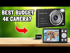 4K 64MP Digital Camera Review | Best Budget Vlogging Camera for Beginners!