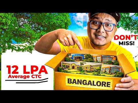 Top Engineering Colleges in Bangalore with 12 LPA Average CTC 😍 | Don't Miss!