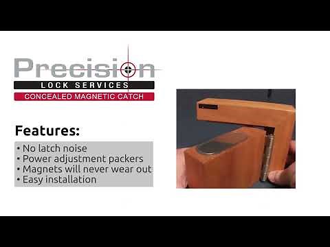 Precision Lock Concealed Magnetic catch