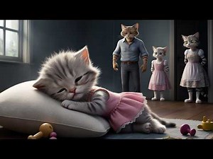 A Cat Family's Sacrifice to Save Their Baby | StoryTime |