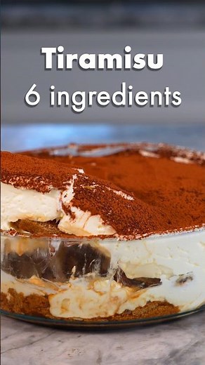 6-ingredients Tiramisu Recipe Anyone Can Make
