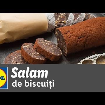 Salam de biscuiti • reteta Bucataria Lidl