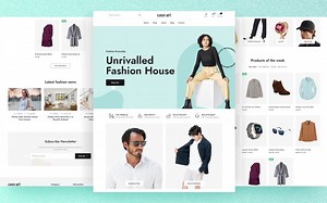 【代码】使用Html CSS JavaScript的响应式电子商务网站