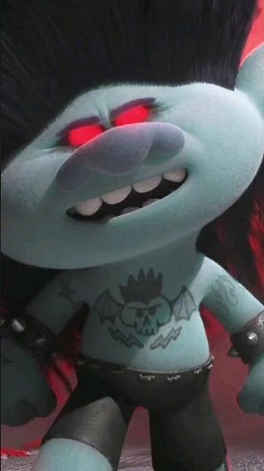 TROLLS WORLD TOUR (2020) - Branch turn into Rock Zombie