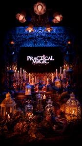 Anyone up for a Practical Magic Movie Night? This was one of my favorite HalloWednesday Movie Nights this season - I decorated with lots of lanterns and glass jars, and let me tell you the dried herbs and flowers made it the best-smelling HalloWednesday display I’ve done yet! Share this with someone you wanna watch Practical Magic with! #Halloween #PracticalMagic #Autumn #Fall #MovieNight #HalloWednesday | Brandon Hardy