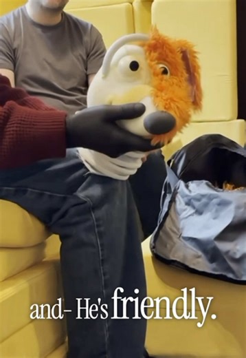 robot pet technology with Muppet creators #robot #dog #puppet #muppet | Robot