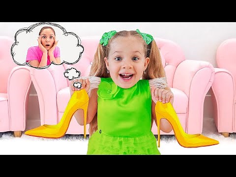 Diana Usa os Sapatos da Mamãe / Não pegue as coisas de outras pessoas sem permissão