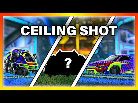 I scored a ceiling shot with every car: This car was the best (Rocket League)