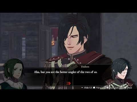 ALL Hubert Supports Fire Emblem Warriors Three Hopes 4K