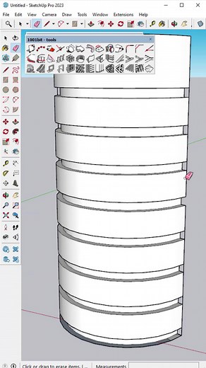 Easy Grooves on Surfaces in #SketchUp #SketchUp3d #sketchupextension