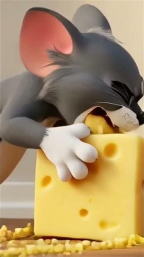 Tom And Jerry Gets Blown 😂 #jerrysj #cartooncharacters #cartoonshow #tomyjerry #funny