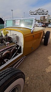 Sweet Hot Rod 🔥 in a great color #classiccarshow #carspotting #carauction #carporn #cars #automotive #carshow #vintagecars #carswithoutlimits #classiccar #hotrodlife #hotrods | Speed and Shine
