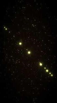 12 Hours Space Ambience - Yellow Orbs #abstract #animation #ambientloops