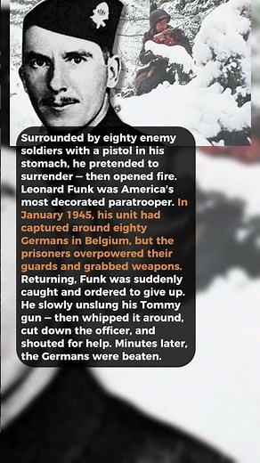 Surrounded By 80 Germans, He Faked Surrender And Won #short #history #ww2