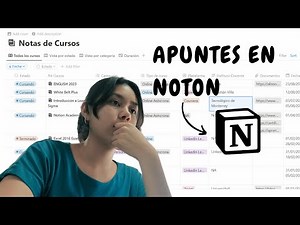 Cómo tomo apuntes y estudio para la universidad en Notion + PLANTILLA Sistema de Notas 📚