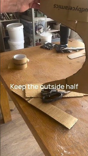 How to coil the desired shape ❤️ ••• Follow @jwaudbyceramics for more!