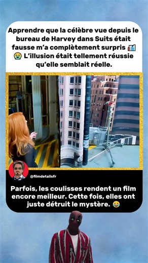 La Vue du Bureau de Harvey Était Une Illusion 😭🏙️ | Suits