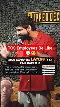 Corporate Life Be Like | Harsh Gujral on TCS Culture 🤣 | #shorts #comedy #shortsfeed