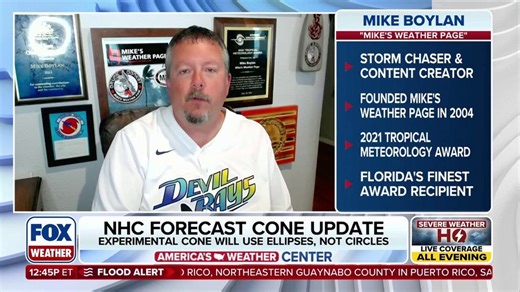 National Hurricane Center to update forecast cone | Latest Weather Clips | FOX Weather