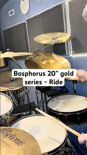 New ride cymbal! #drums #bosphoruscymbals #drums #drummer #tama #funk #jazz #drumming #funkyjazz