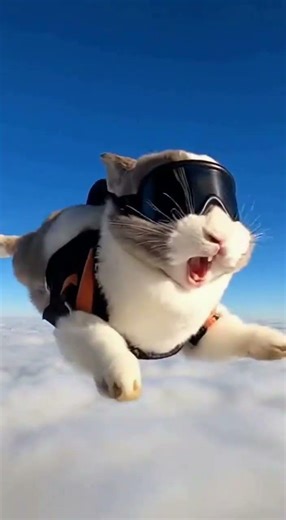 Rabbit Skydiving?? #rabbit #bunny #skydiving