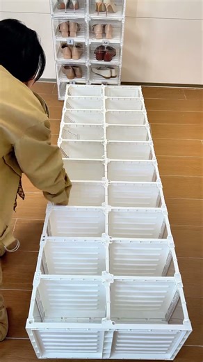 Simple Shoe Storage That Just Works#antbox #shoebox #easystorage #organizedhome