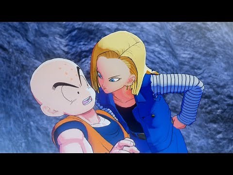 人造人間18号に恋心を抱くクリリン＆セルのタイムマシンを発見【ドラゴンボールZ カカロット#38】