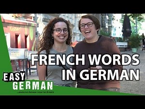 50 German words that are actually French | Super Easy French (110)