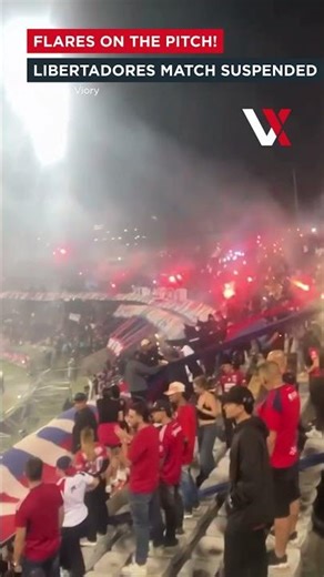 Copa Libertadores Match Suspended After Chaos Erupts in Colombia Stadium | VERTEX