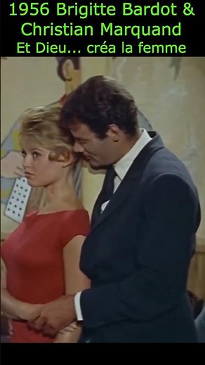 Brigitte Bardot & Christian Marquand ❤️ | Slow mythique dans Et Dieu… créa la femme (1956) #cinema