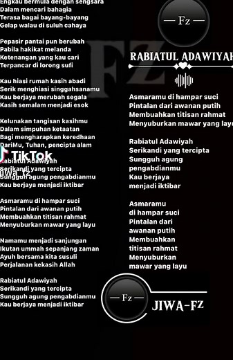 Popular Islamic Nasyid Songs | Inteam Rabiatul Adawiyah