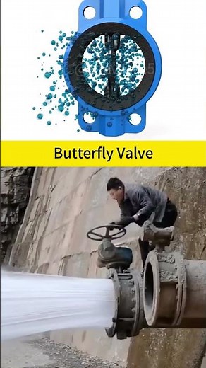 How do butterfly valves work? Take you to see the principle and application! #industry #valves