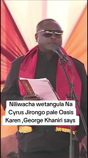 Moses Wetangula and Cyrus Jirongo's Political Dynamics