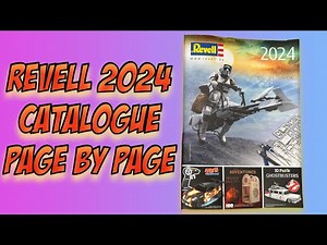 Flipping Through EVERY PAGE of Revell's 2024 Catalogue!