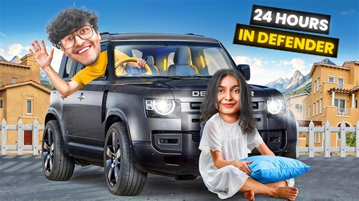Surviving 24 Hours in Defender Challenge | Fukra Insaan