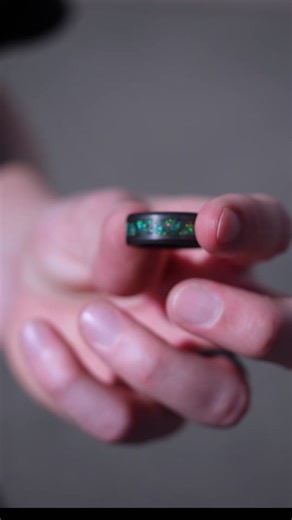 Imagine a ring that not only symbolizes your love but also turns heads with its unparalleled design. 💍✨ Every Elysium Black Diamond ring is a conversation starter, racking up compliments as effortlessly as it defies the conventional. Stand out in a sea of sameness. #UniqueWeddingBands #ComplimentCatcher #ModernMensWeddingBands #ElysiumExclusivity