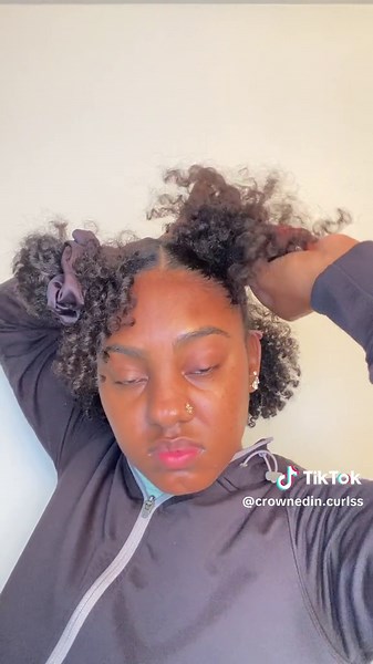 Cute and Playful Two Buns Hairstyle Tutorial