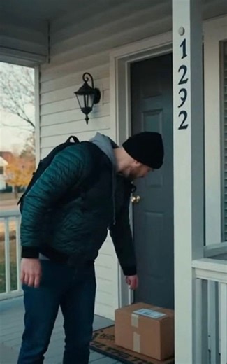 Porch pirate runs away from Robo Dog! #reelsviralシ #reelsfypシ #reelsvideo #reelsfacebook | Choco The Lab