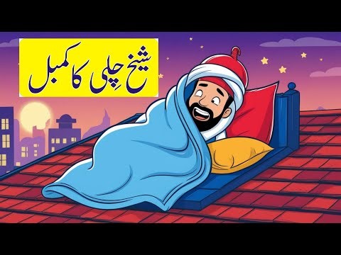Sheikh Chilli and the Flying Blanket | Funny and Moral Story for Kids | Qissa Kahani |