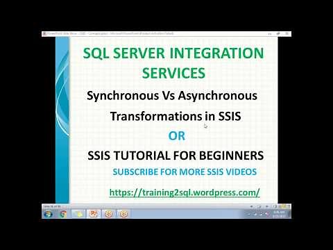 Synchronous Vs Asynchronous Transformations | Blocking VS Non Blocking Transformations in SSIS