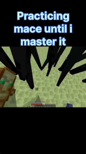 Mace practicing! Lmk if you have any tips #minecraft #shorts