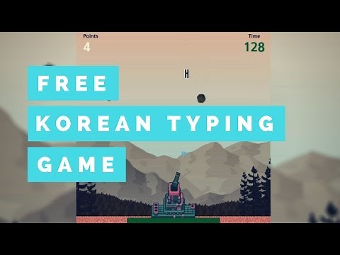 Hangul Attack - Free Korean Typing Game - Updated version in description