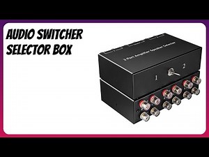 REVIEW (2025): Audio Switcher Selector Box. Features