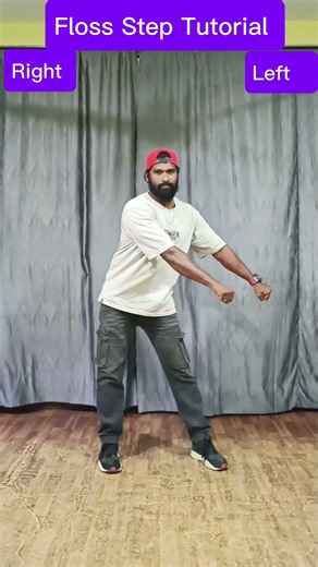 Floss Step | Tutorial | Hip Hop #hiphop #dance #cover #tutorial #fyp #shorts #viral #vibe #hit #fypシ