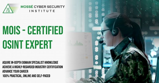 MOIS - Certified OSINT Expert