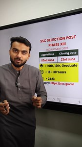 4.6K views · 35 reactions |  SSC SELECTION POST GRADUATE LEVEL EXAM...