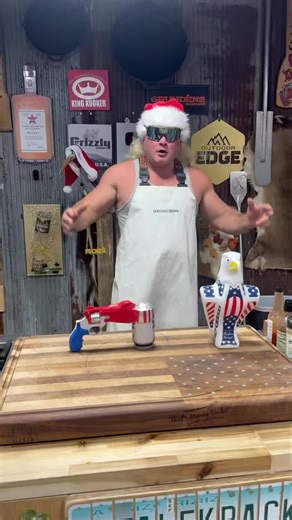 Justin Chiasson on Instagram: "Christmas just got dangerous 🎄🔥 Six chambers. One pull. Somebody’s shotgun’n. Only 5,000 available for the Christmas presale — once they’re gone, they’re gone till summer. Link in bio. Let’s geaux. freedomfunnel"