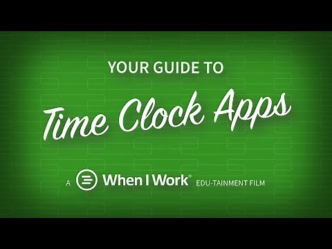Best Employee Time Clock App For Tracking Timesheets | When I Work